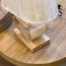 Fun Wooden Look Lamp