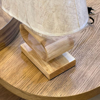 Fun Wooden Look Lamp