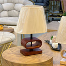 Fun Wooden Look Lamp