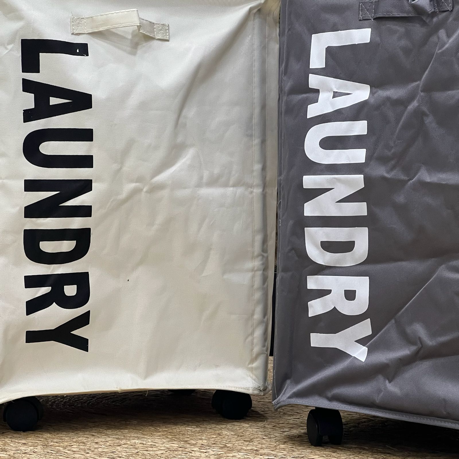 Laundry Basket with Wheels