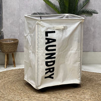 Laundry Basket with Wheels