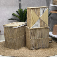 Whicker Storage / Laundry Set