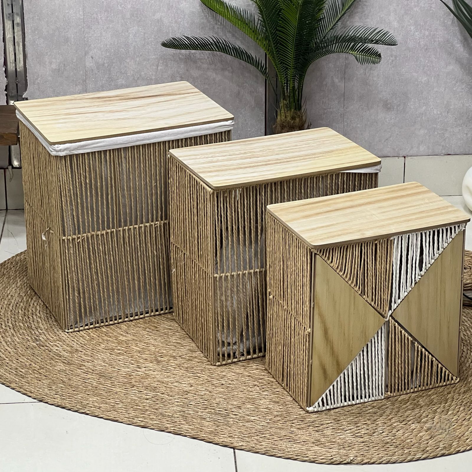 Whicker Storage / Laundry Set