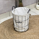Metal Frame Laundry Basket