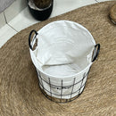 Metal Frame Laundry Basket