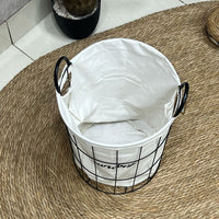 Metal Frame Laundry Basket
