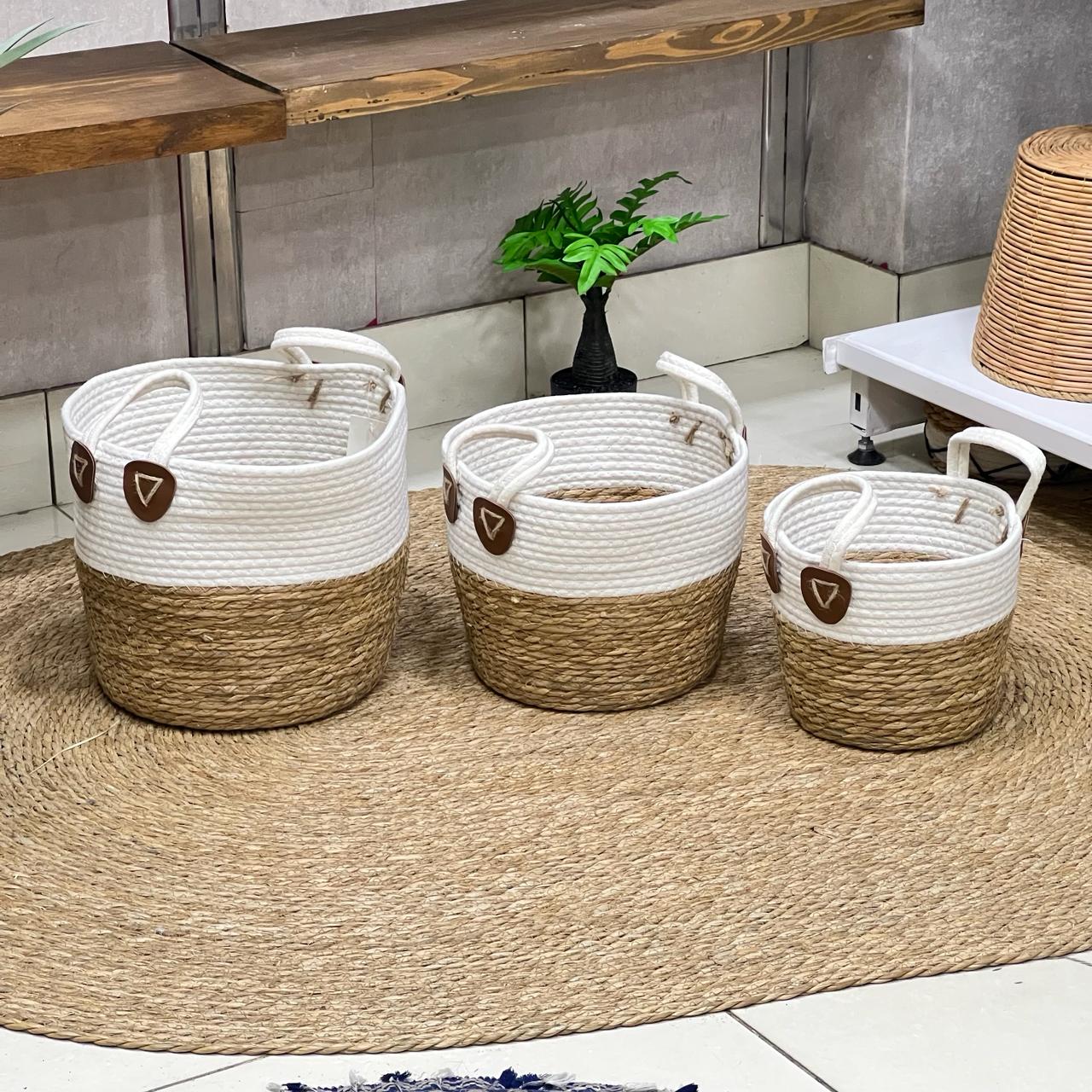 Cute Boho Basket Set