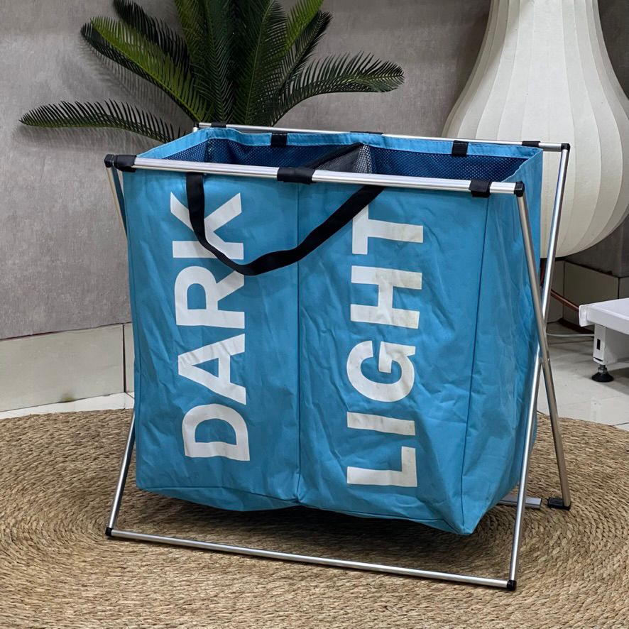 Dark & Light Laundry Basket