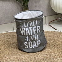 Light Grey Laundry Basket