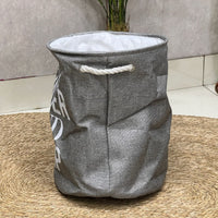 Light Grey Laundry Basket