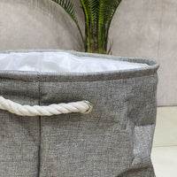 Light Grey Laundry Basket