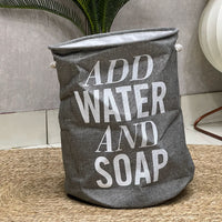 Light Grey Laundry Basket