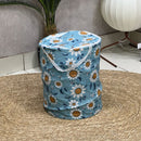 Fun Blue Light Laundry Basket