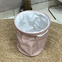 Pink Thick Laundry Basket