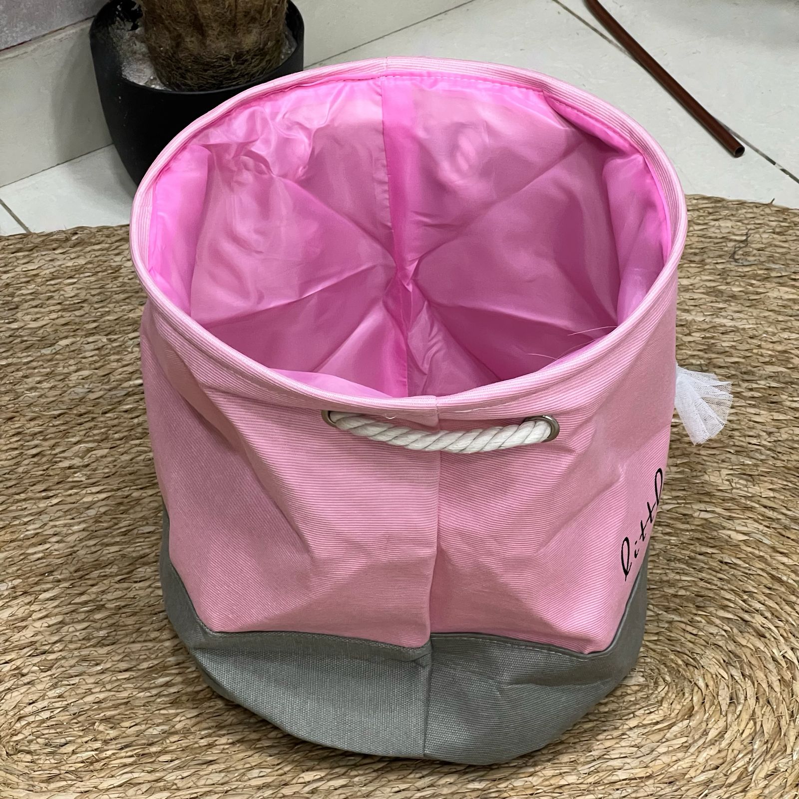 Cute Ballerina Laundry Basket