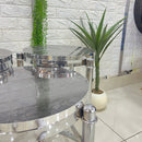 Silver 3-Piece Chrome Spiral Set