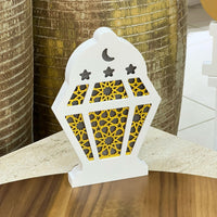 Wooden Lantern Battery Light
