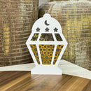 Wooden Lantern Battery Light