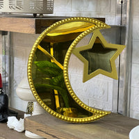 Golden Moon Mirror Serving