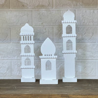 Three Pillars Decor Set