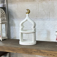 White Arch Pillar Serving