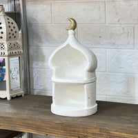 White Arch Pillar Serving