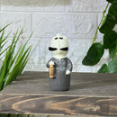 Figure with Lantern