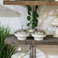 Three Trey Serving Set