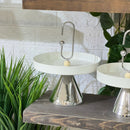 Silver Stand Trey Set