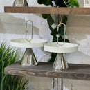 Silver Stand Trey Set