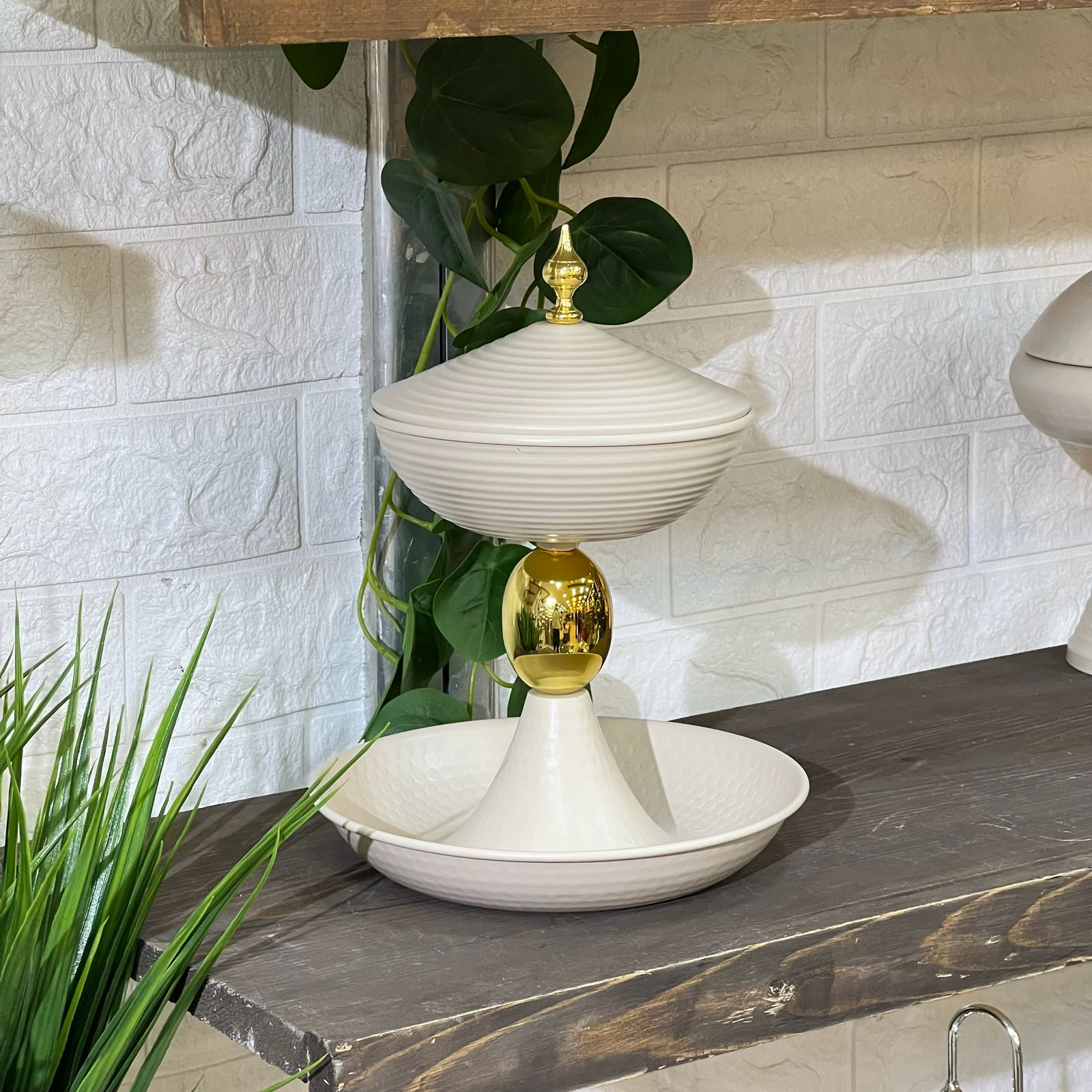 Beautiful Two Layer Serving Piece