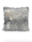 Silver Fur Cushion