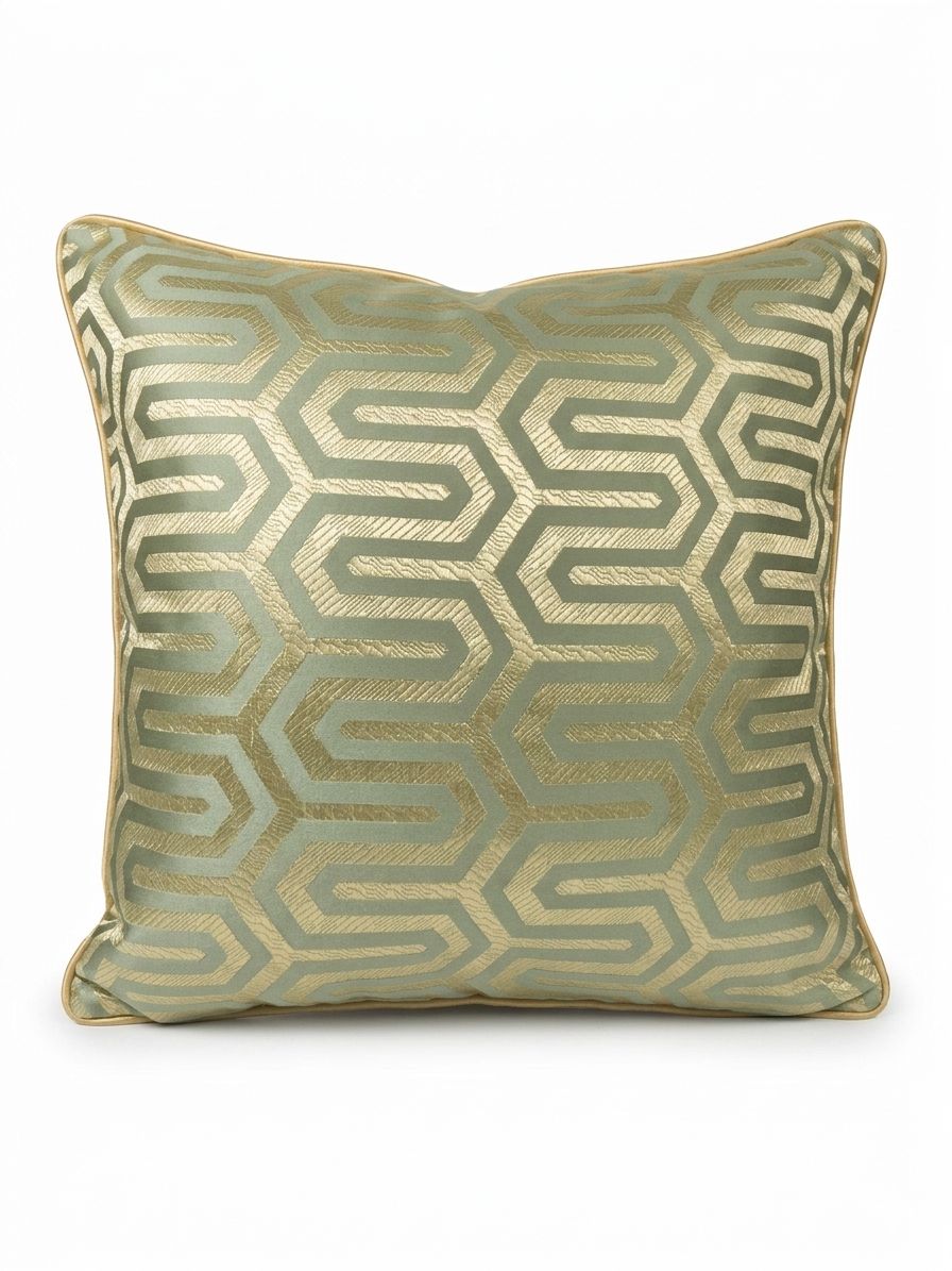 Green & Gold Cushion