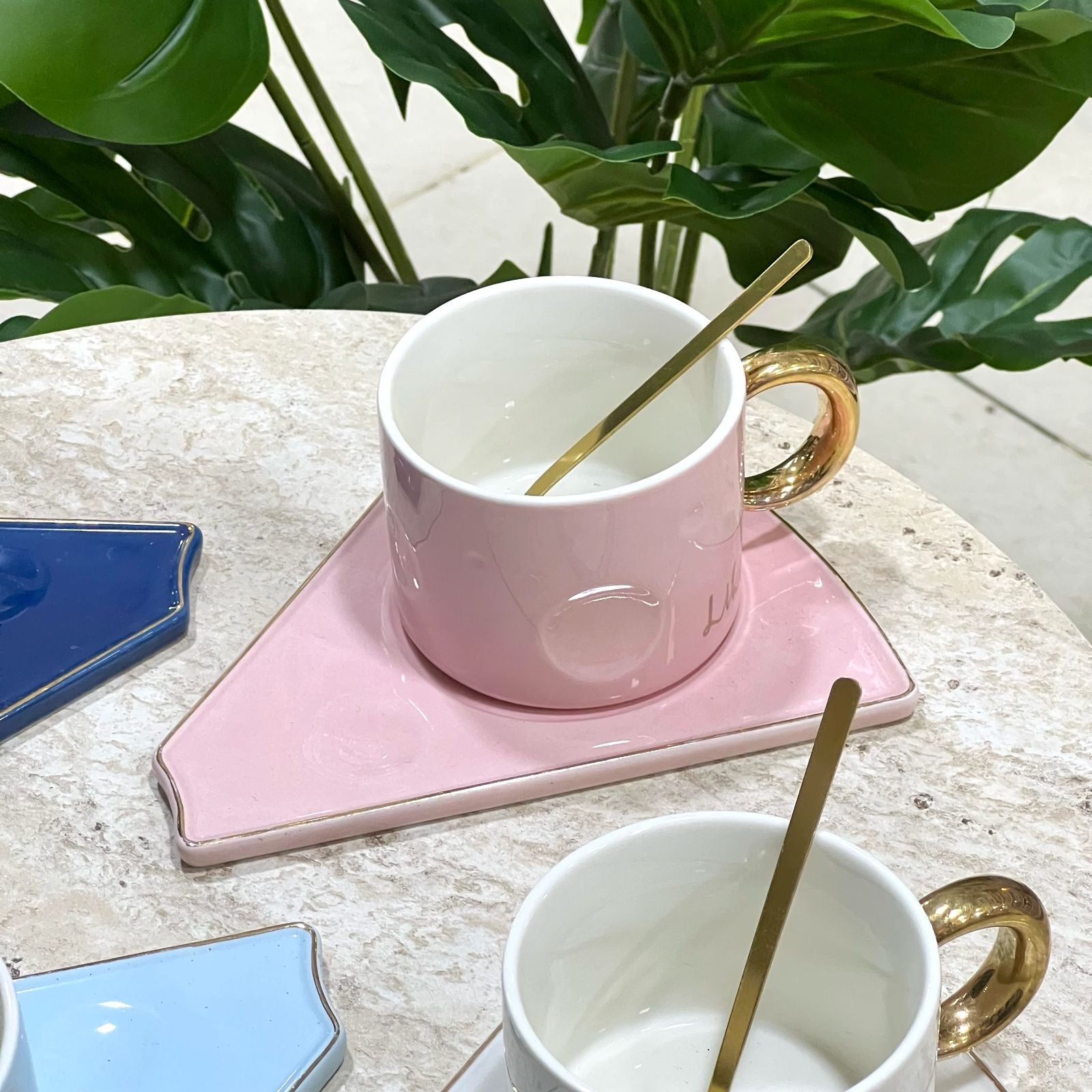 Ceramic Triangle Trey Mug
