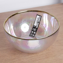 Gold Rim dining bowl