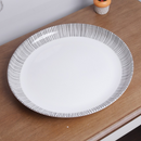 Black & White serving Plate