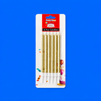 Gold Cake Candles