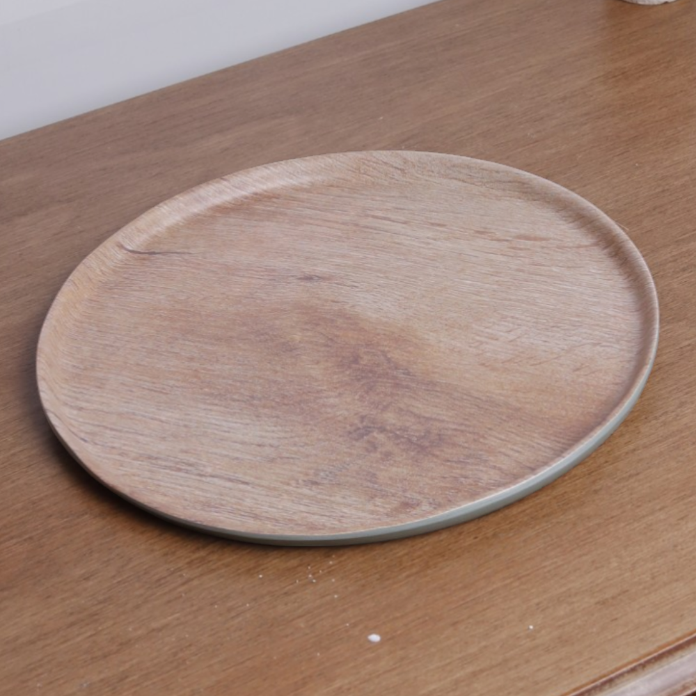 Brown & Green plate