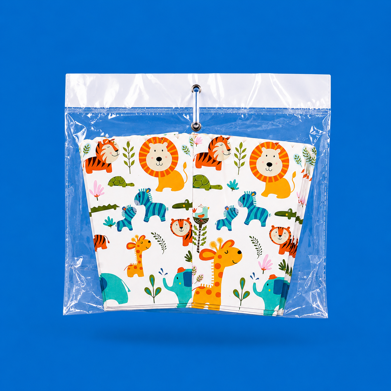 Animals Popcorn Paper Bag