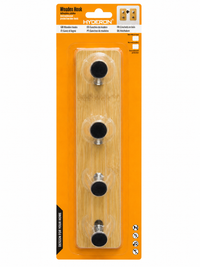 Wooden Hook-Black