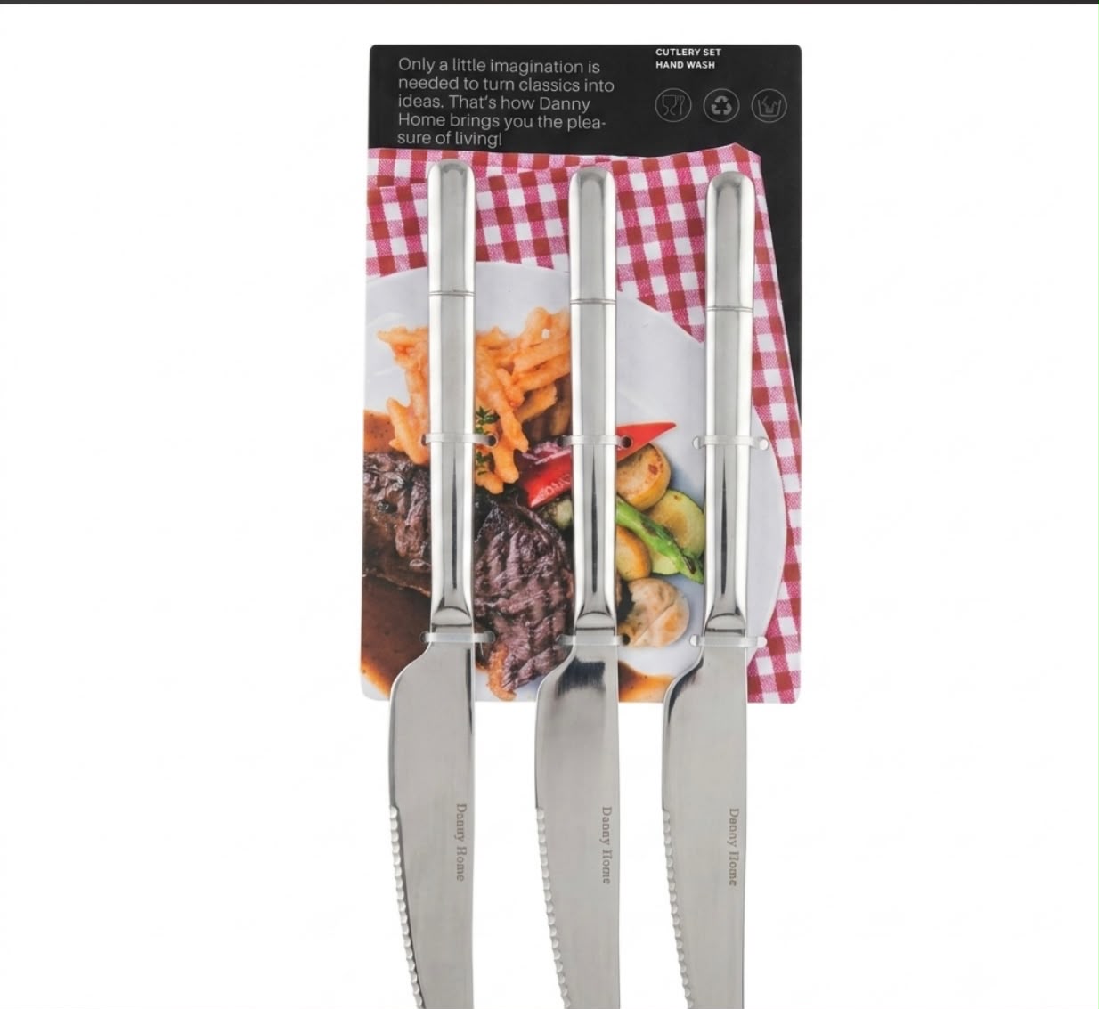 Danny Home 3-PCS Steak Knife Set