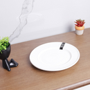 white plate 8''