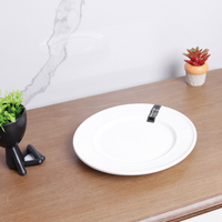white plate 8''