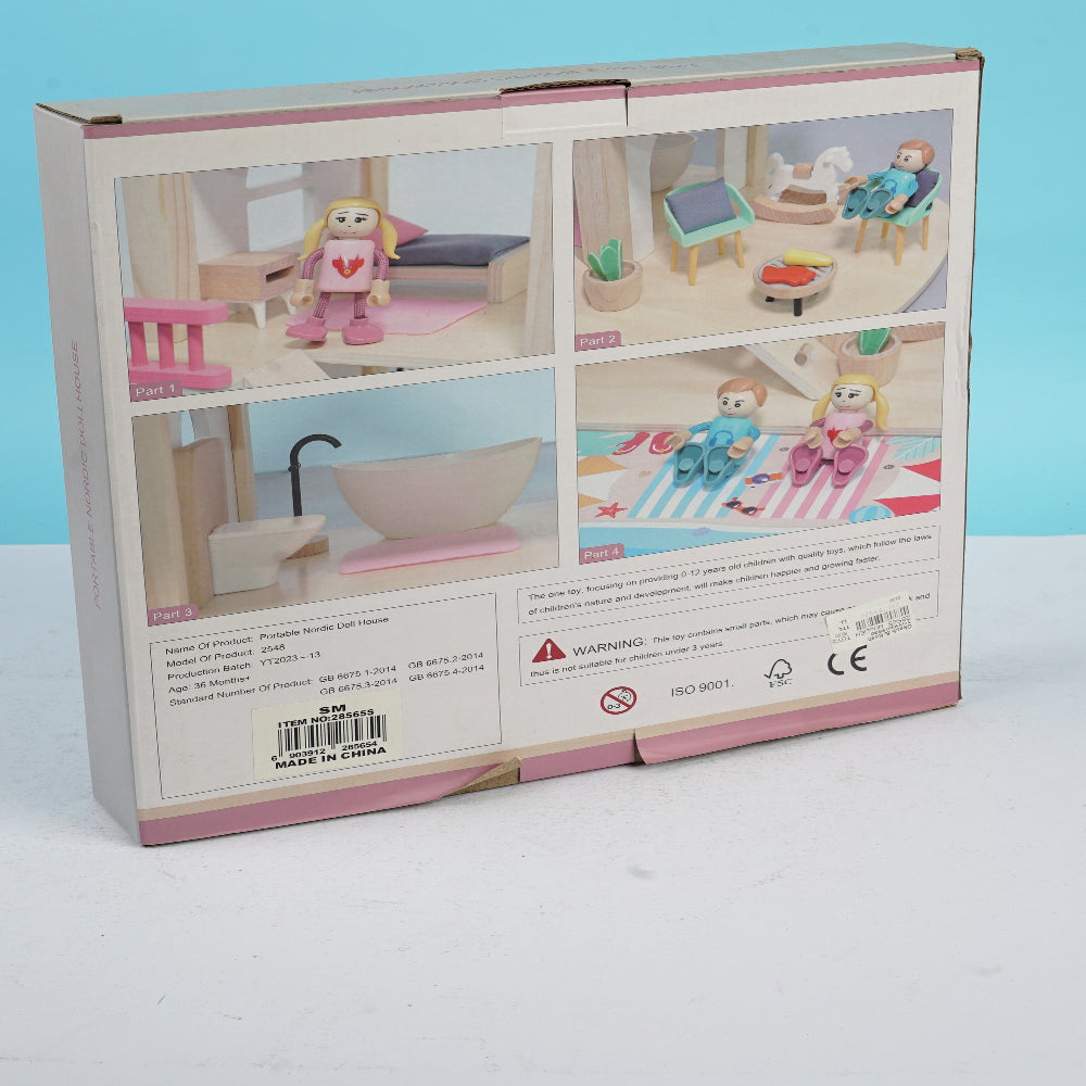 Portable Nordic DollHouse