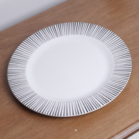 Black & White plate