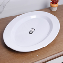10'' Melamine  Oval plate