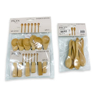 6pcs Bamboo Spoons