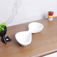 two side serving plate