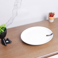 white plate small