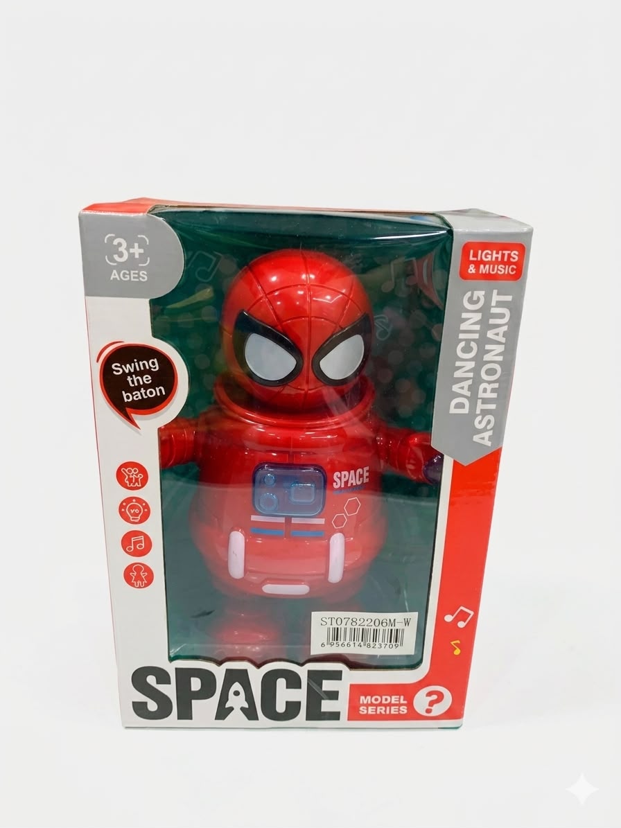 Dancing Astronaut Spider Man edition